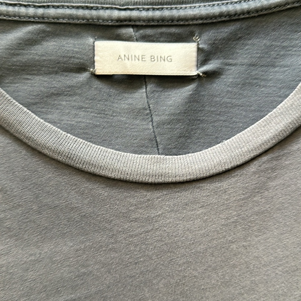 Anine Bing Vintage Bing Cotton-Jersey T-Shirt - Picture 5 of 10
